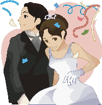 結婚式の画像